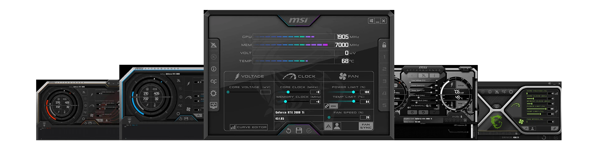 微星小飞机（MSI AFTERBURNER）